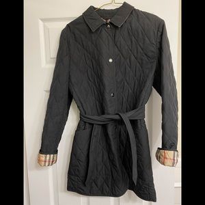 Burberry Black Timeless Quilted Jacket